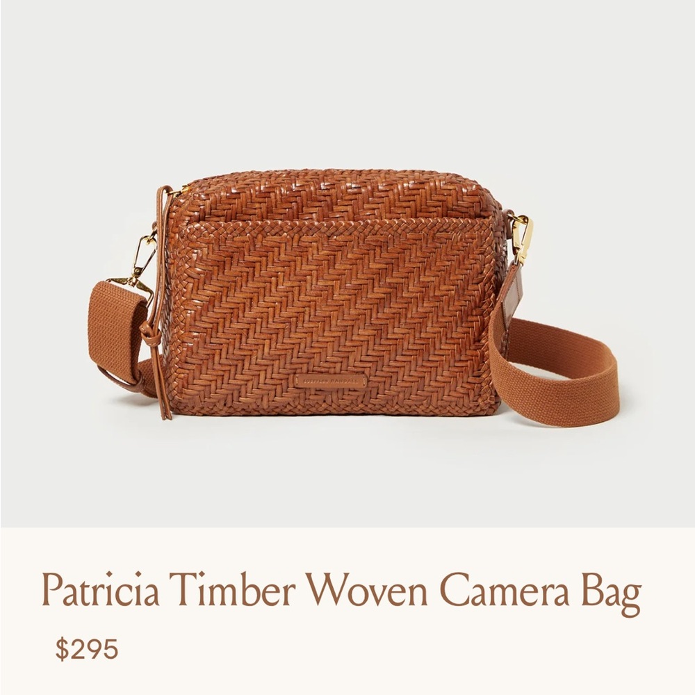 Loeffler Randall Patricia Woven Camera Bag in Timber